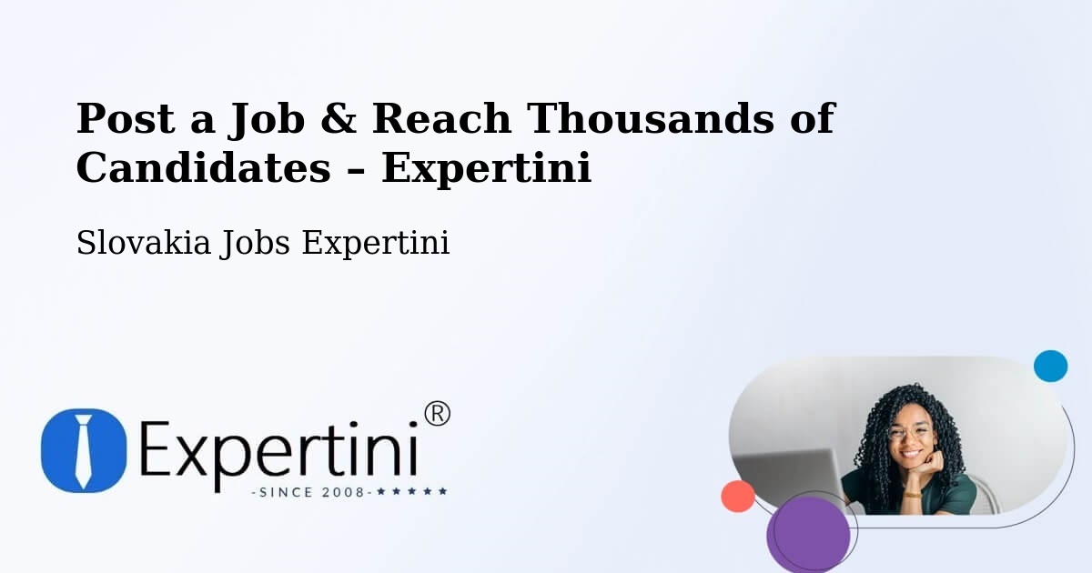 Post a Job in Vráble – Hire the Right Talent - Vráble, Slovakia Jobs Expertini