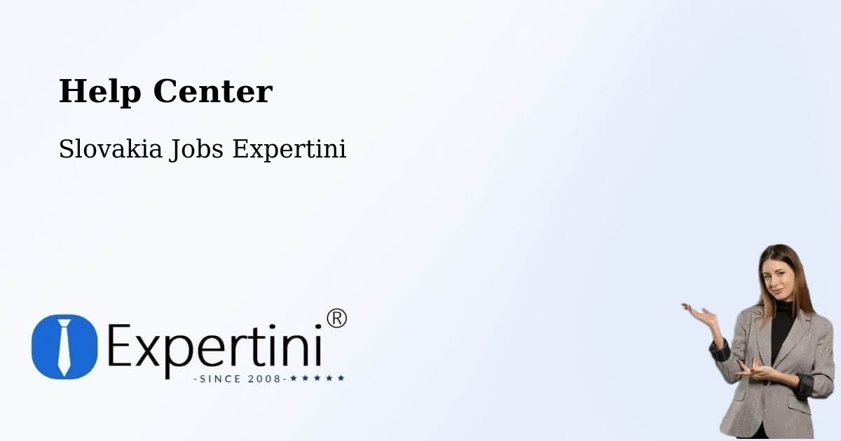 Help Center – Vráble - Slovakia Jobs Expertini